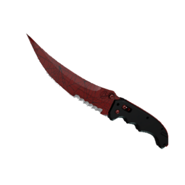 StatTrak™ Flip Knife | Crimson Web