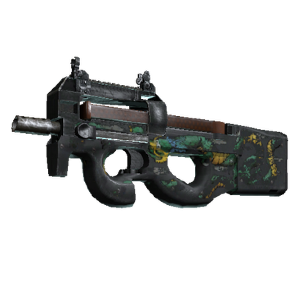 StatTrak™ P90 | Emerald Dragon