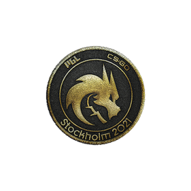 Patch | Team Spirit (Gold) | Stockholm 2021