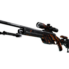 StatTrak™ SSG 08 | Slashed (well-worn)