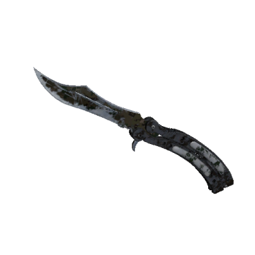 Butterfly Knife | Forest DDPAT (Battle-Scarred)