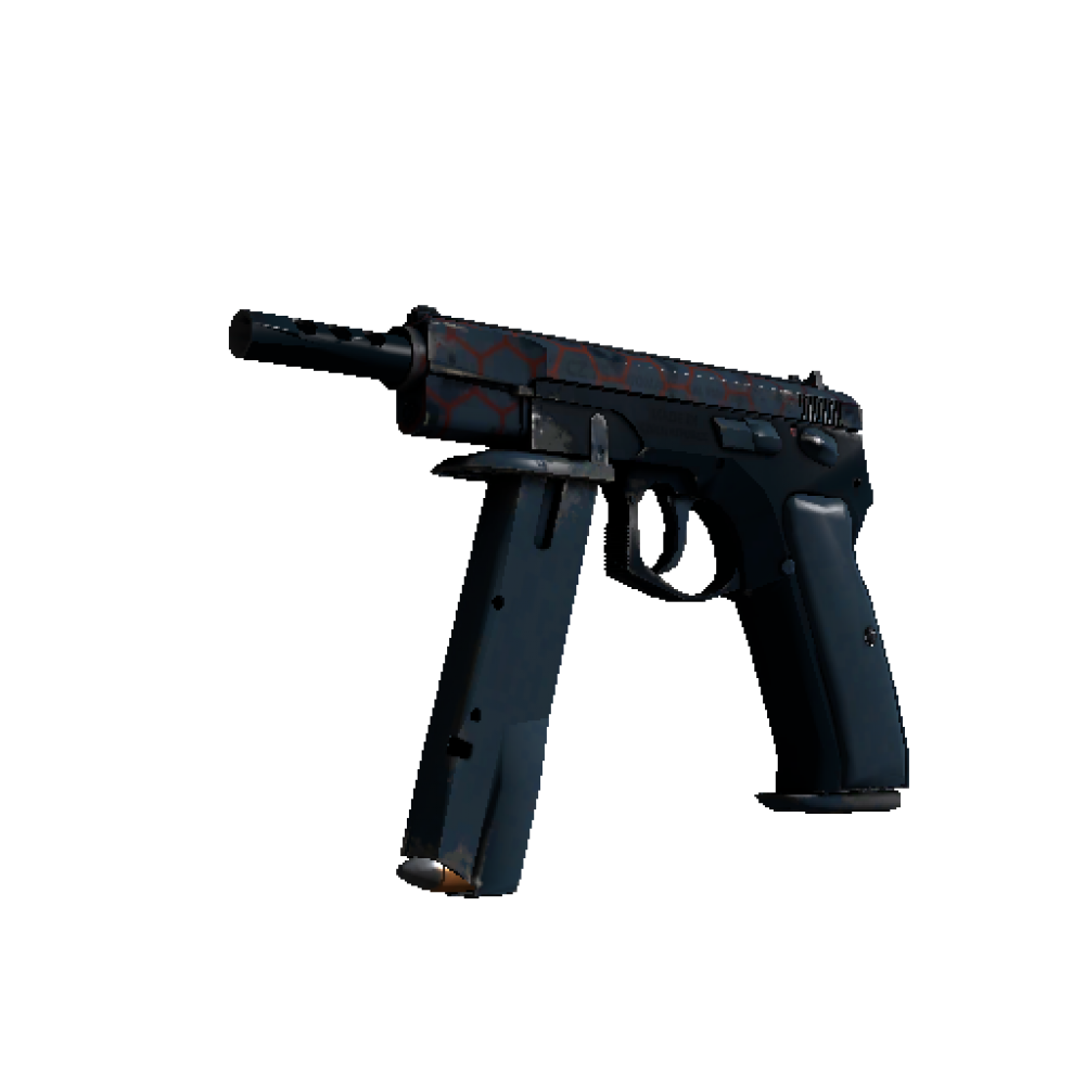 StatTrak™ CZ75-Auto | Hexane (Well-Worn)