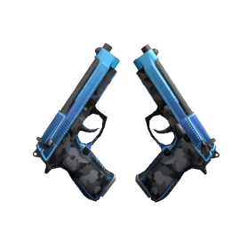 StatTrak™ Dual Berettas | Urban Shock (Factory New)