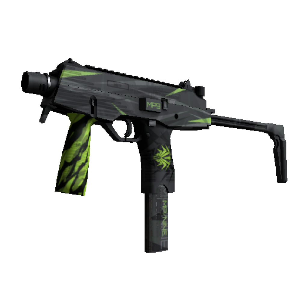 StatTrak™ MP9 | Deadly Poison (Minimal Wear)