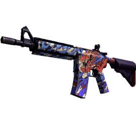 M4A4 | 龍王 (Dragon King) (Minimal Wear)