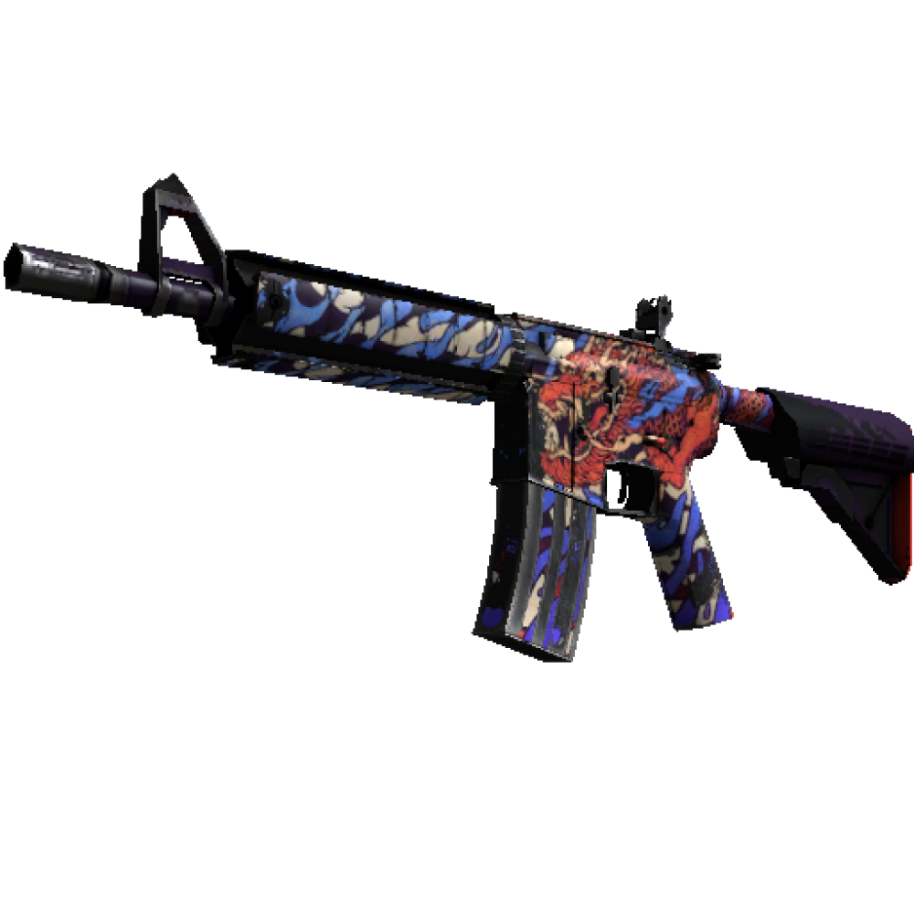 StatTrak™ M4A4 | 龍王 (Dragon King) (Field-Tested)