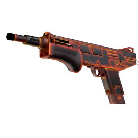 StatTrak™ MAG-7 | Heat (well-worn)