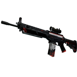 StatTrak™ SG 553 | Cyrex (Battle-Scarred)