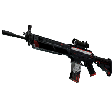 StatTrak™ SG 553 | Cyrex (Battle-Scarred)