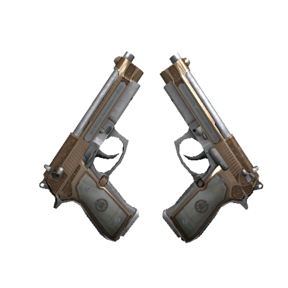 StatTrak™ Dual Berettas | Cartel (Field-Tested)