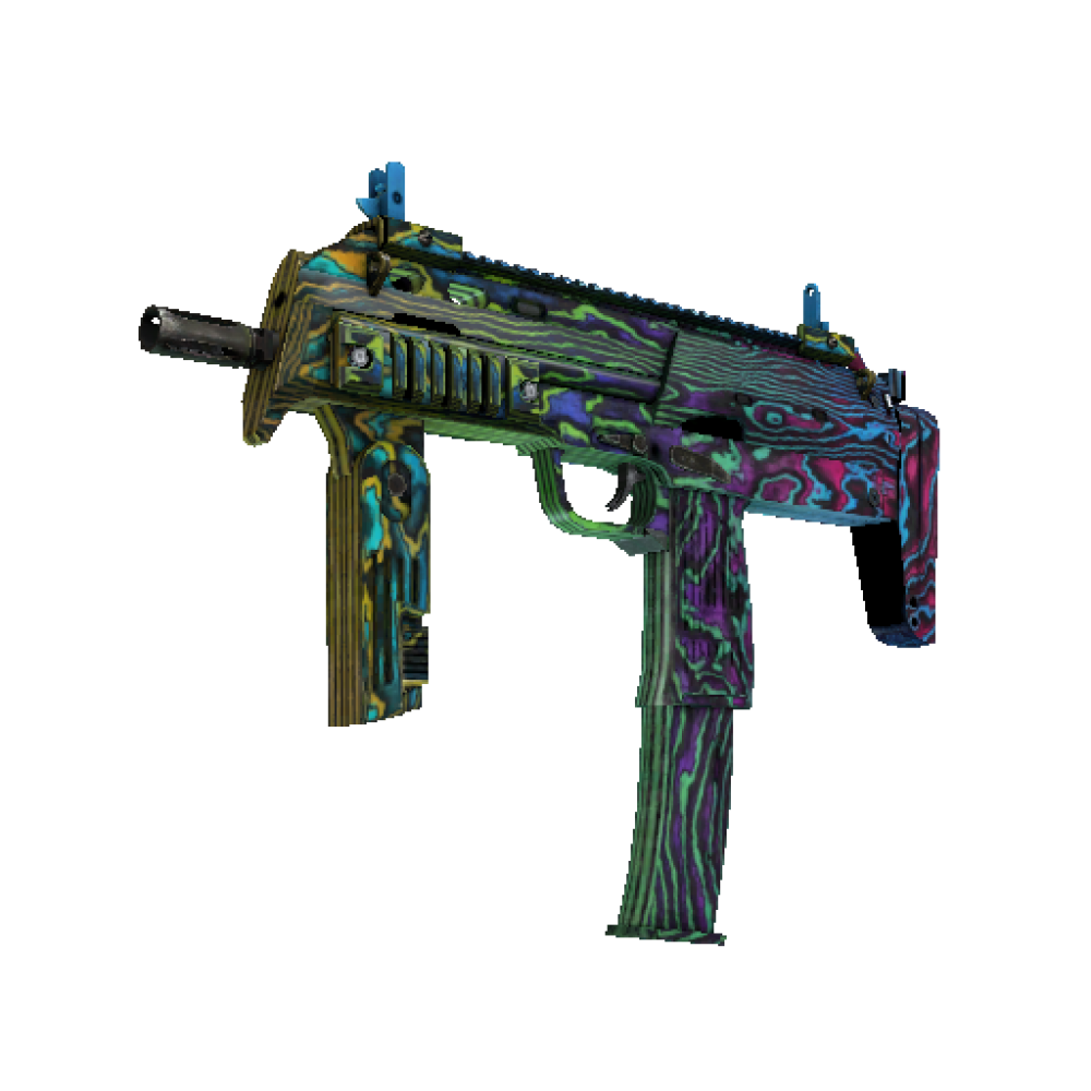 MP7 | Neon Ply (Minimal Wear)