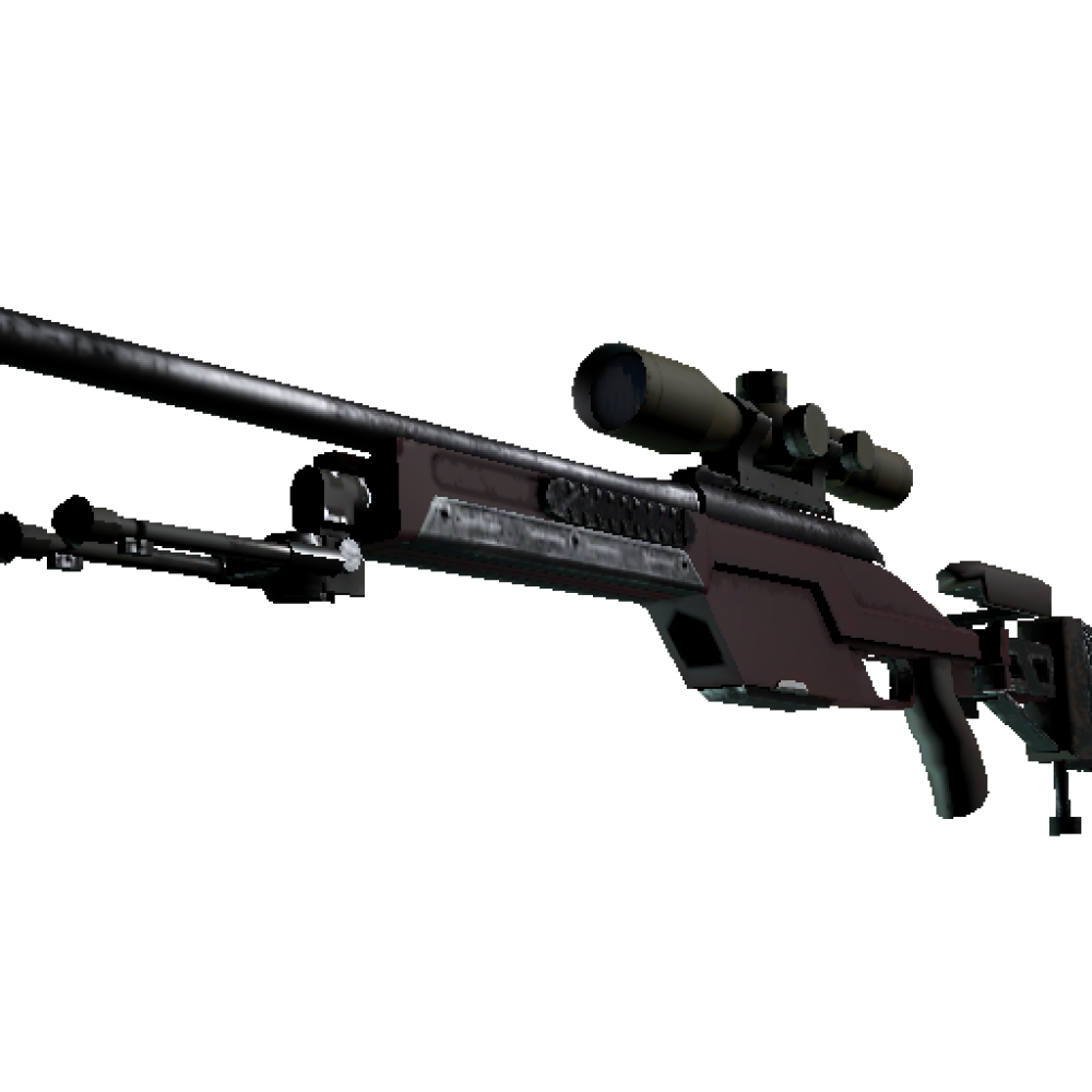 SSG 08 | Red Stone (Minimal Wear)