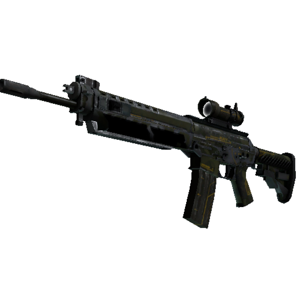 Stattrak ™ SG 553 | Atlas (Battle-Scarred)