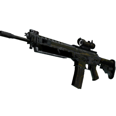 Stattrak ™ SG 553 | Atlas (Battle-Scarred)