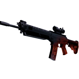 SG 553 | Darkwing (Minimal Wear)