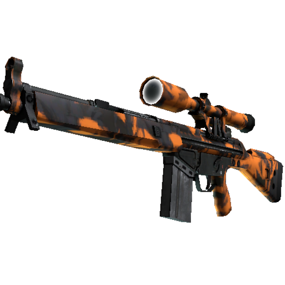 StatTrak™ G3SG1 | Orange Crash (Factory New)