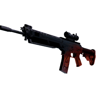 StatTrak™ SG 553 | Darkwing (Well-Worn)