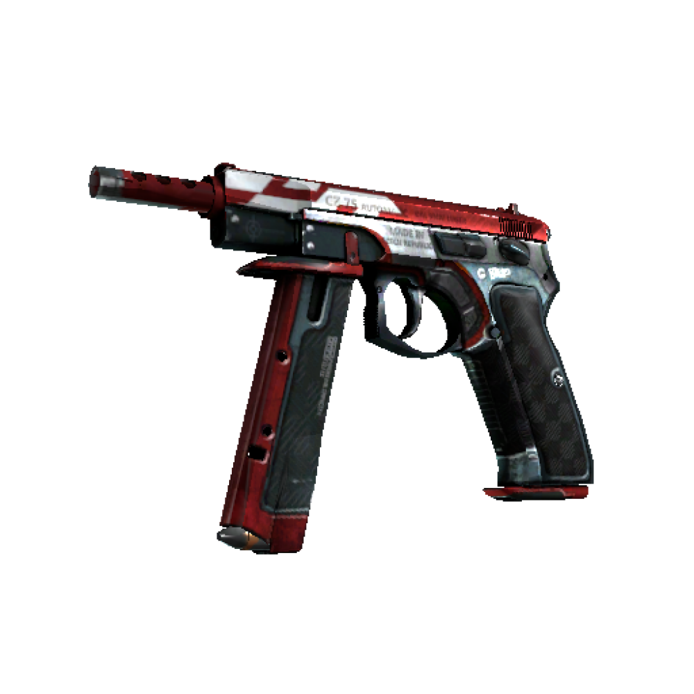 StatTrak™ CZ75-Auto | Red Astor (Field-Tested)