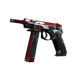 StatTrak™ CZ75-Auto | Red Astor (Field-Tested)