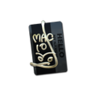 Sticker | Hello MAC-10 (Gold)