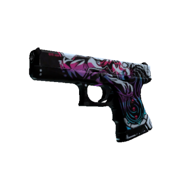 StatTrak™ Glock-18 | Neo Noir (Well Worn)