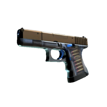 StatTrak™ Glock-18 | Clear Polymer (Minimal Wear)