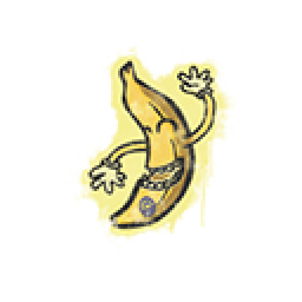 Sealed Graffiti | Banana