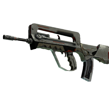 Stattrak ™ Famas | Mecha Industries (Battle-Scarred)