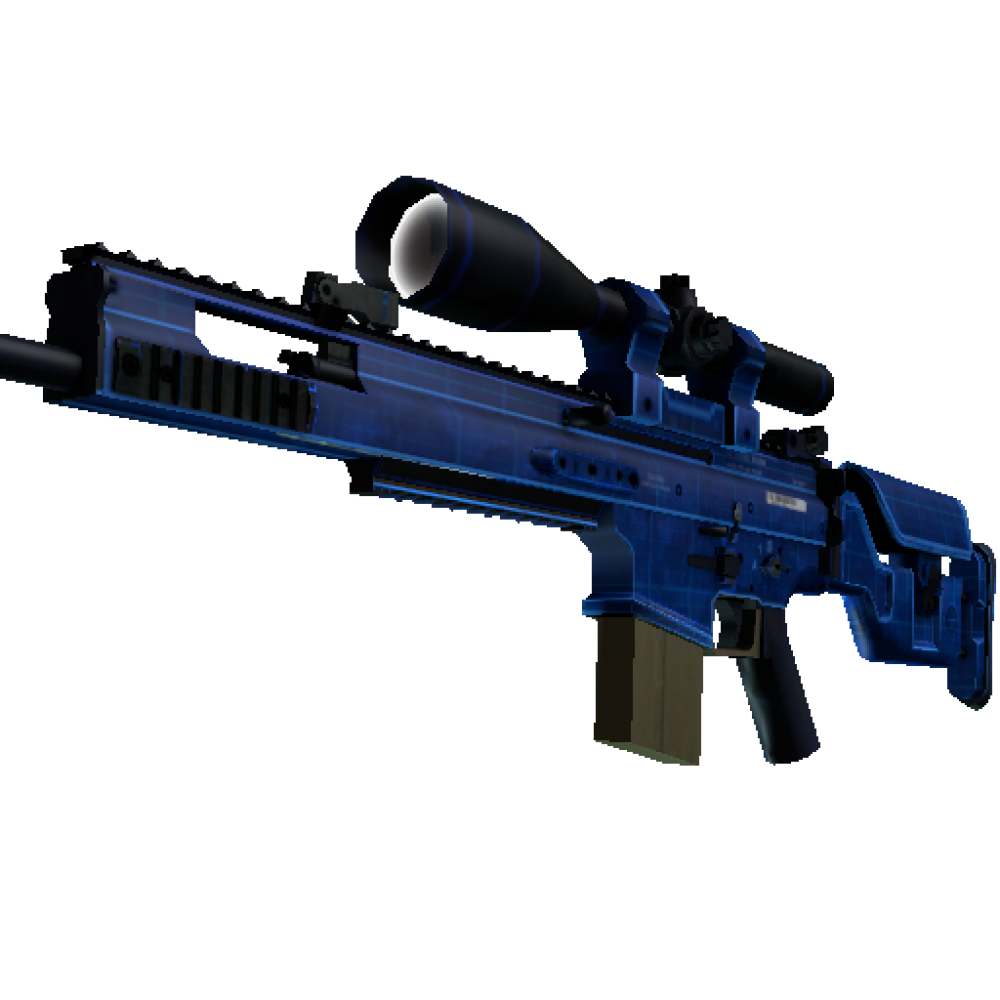 StatTrak™ SCAR-20 | Blueprint (Factory New)