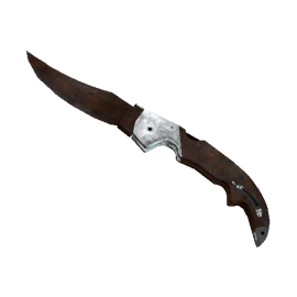 Falchion Knife | Rust Coat (Battle Scarred)