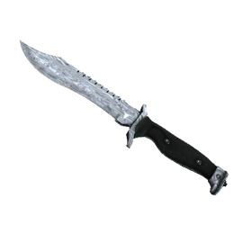 Bowie Knife | Damascus Steel (Field-Tested)