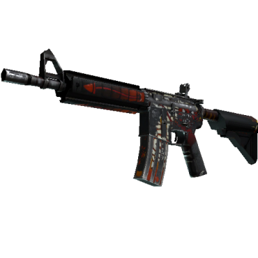 M4A4 | Hellfire (Battle-Scarred)