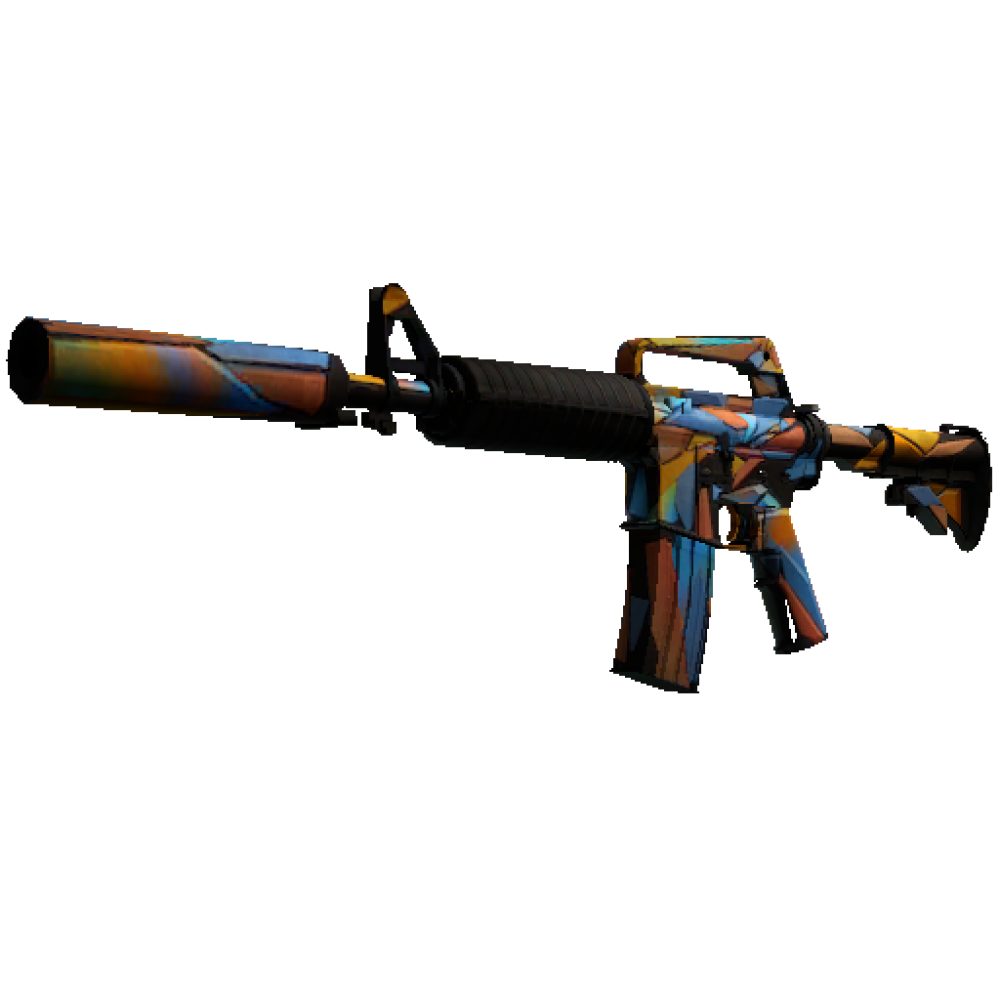 M4A1-S | Leaded Glass (Battle-Scarred)