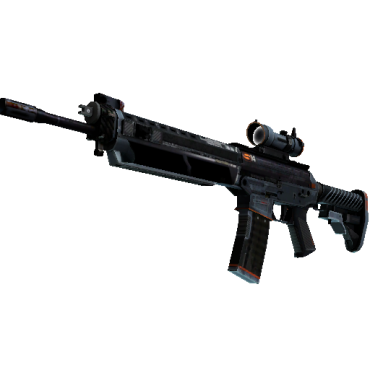 StatTrak™ SG 553 | Phantom (Battle-Scarred)