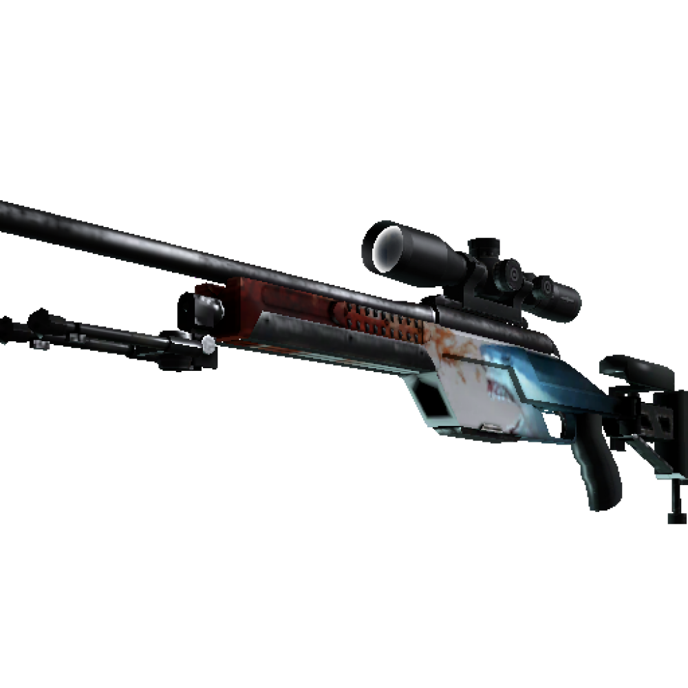 SSG 08 | Blood in the Water (Minimal Wear)